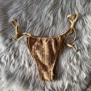 Zaful Tan Bikini Bottom